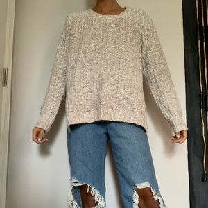 LUCKY BRAND CREAM KNIT SWEATER🖤